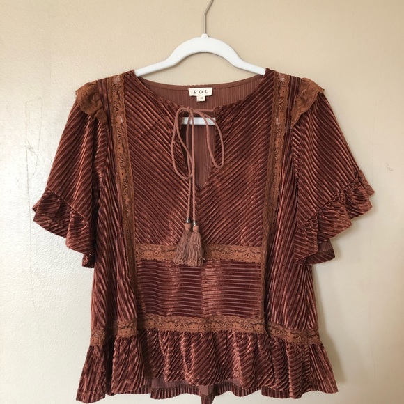 POL Velvet Corduroy Shirt - Picture 6 of 6